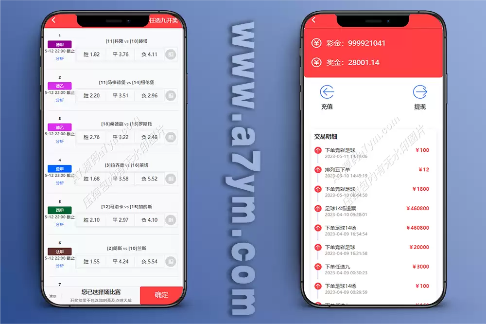 双端Java源码/原生体彩竞彩系统+私彩足球直播赛事APP